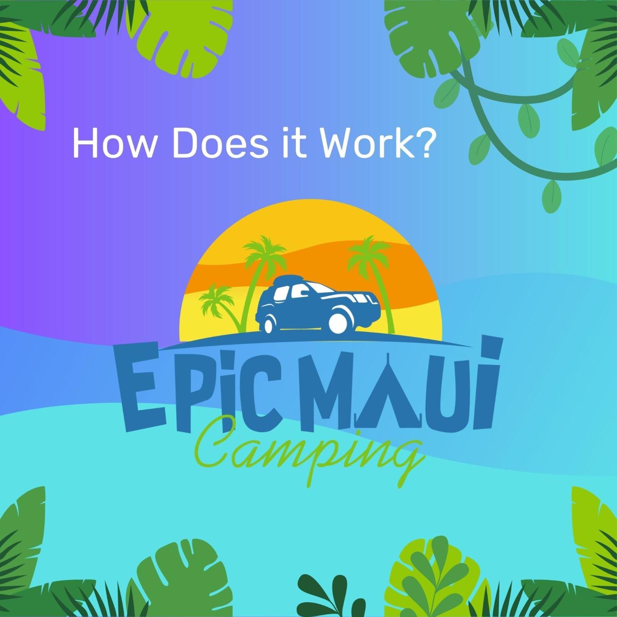 Campismo de Luxo Epic Maui Car *